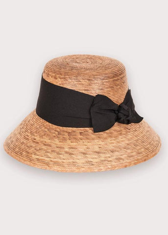 Tula Hat | Somerset Black Bow