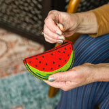 Beaded Keychain Coin Purse| Watermelon