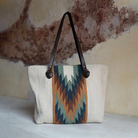 Wide Wool Tote | Equinox