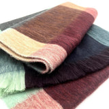 Alpaca Plaid Scarf | Twilight