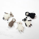 Felted Wool Finger Puppet | Sheep