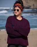 Roll Neck Two-Tone Sweater | 3 colors