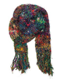 Upcycled Silk Knit Scarf