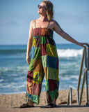 Cotton Patchwork Jumpsuit | 4 Colors
