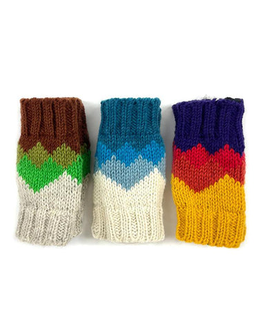 Mountain Wool Fingerless Gloves | 3 Colors