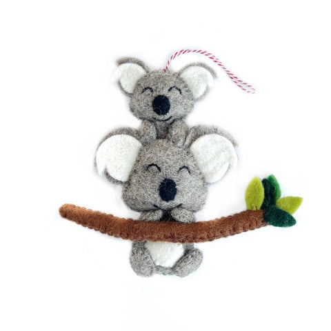 O4O | Wool Ornament | Koalas