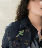 Beaded Brooch Pin | Snake