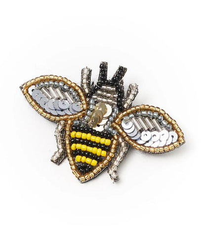 Beaded Brooch Pin | Bee