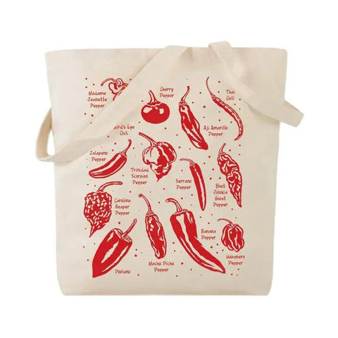 Eco Tote Bag | Chili Peppers
