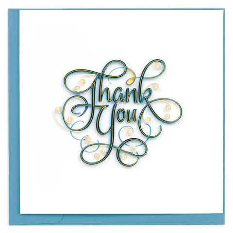 Thank You Quilling Card