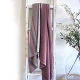 Alpaca Throw | White Cranberry