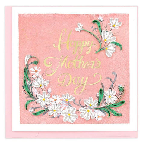 Mother's Day Daisies Quilling Card