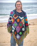 Granny Square Poncho | Assorted