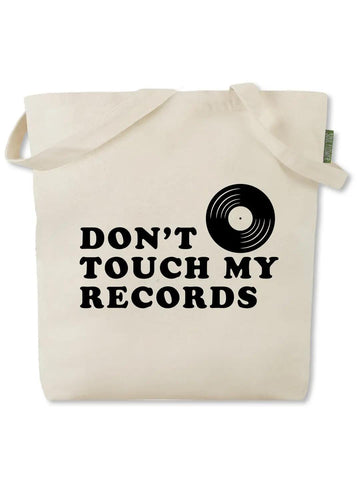 Eco Tote Bag | Don't Touch My Records