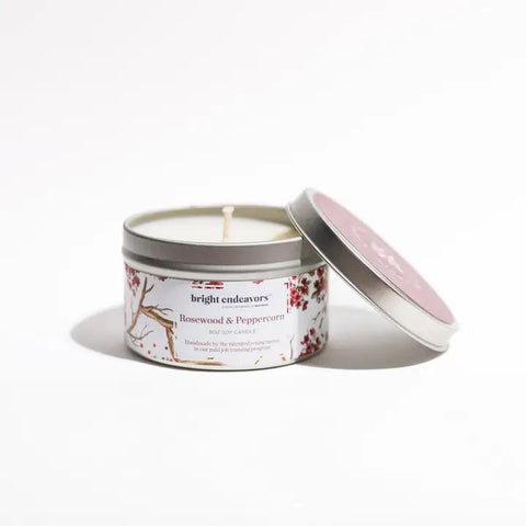Bright Endeavors Retreat Tin | Rosewood & Peppercorn