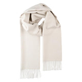 100% Baby Alpaca Scarf | Porcelain