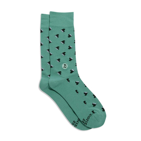 Socks That Support Music |Keys to the Heart