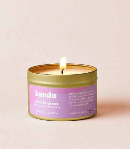 Kandu Candle | Orchid Bergamot | 3oz.