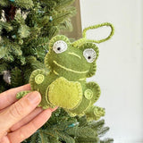 O4O | Wool Ornament | Frog