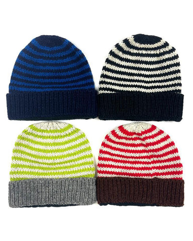 Striped Wool Beanie | 4 Colors