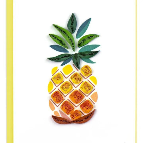 Quilling Card Gift Enclosure | Pineapple