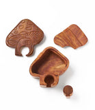 Wooden Puzzle Box | Mushroom