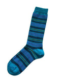 Alpaca Socks | Kelly Striped | 4 Colors