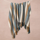 Rethread Throw | Winter Stripe Chevron