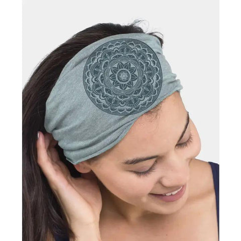 Boho Headband | Indigo Mandala