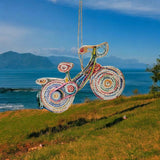 Upcycled Paper Ornament | Bicycle