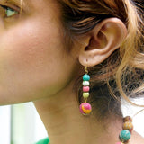 Kantha Drip Earrings