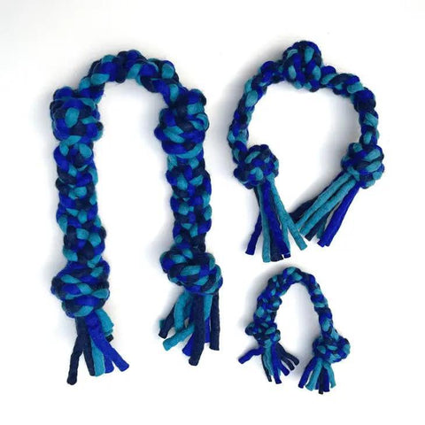 Dog Toy | Pull Rope | Blue | 3 Sizes