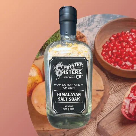 Himalayan Salt Soak | Pomegranate & Amber