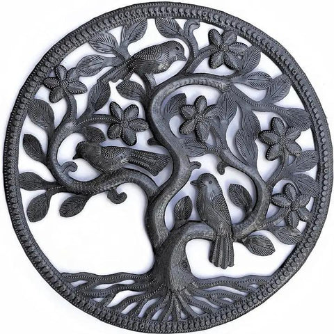Haitian Metal Art | Birds Chirping