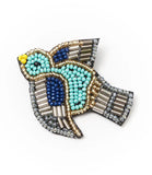 Beaded Brooch Pin | Bird