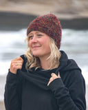 Upcycled Silk Knit Beanie