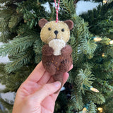 O4O | Wool Ornament | Otter