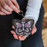 Beaded Keychain Coin Purse| Butterfly
