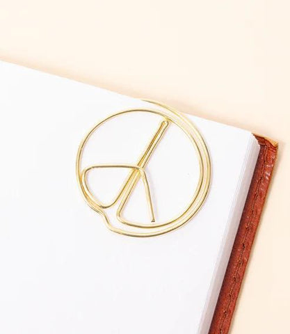 Wire Bookmark | Peace Sign