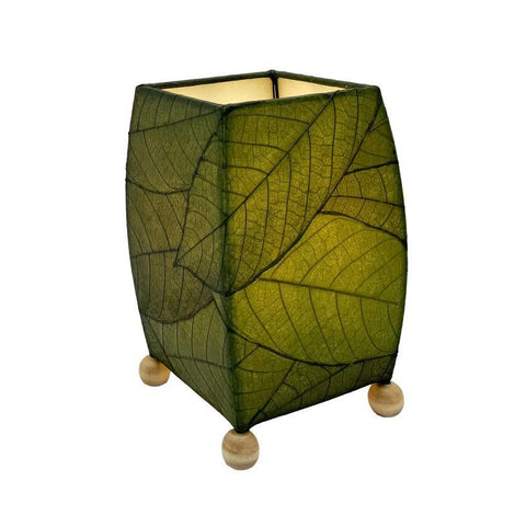 Mini Square Table Lamp | Green
