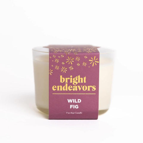 Bright Lights Candle | Wild Fig | Small