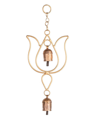 Metal Chime | Tranquil Lotus | Short