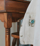 Beaded Brooch Pin | Love