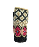 Peruvian Checker Cut-Off Mittens | 4 Colors