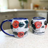 Ceramic Mug | Rose Sugar Skull