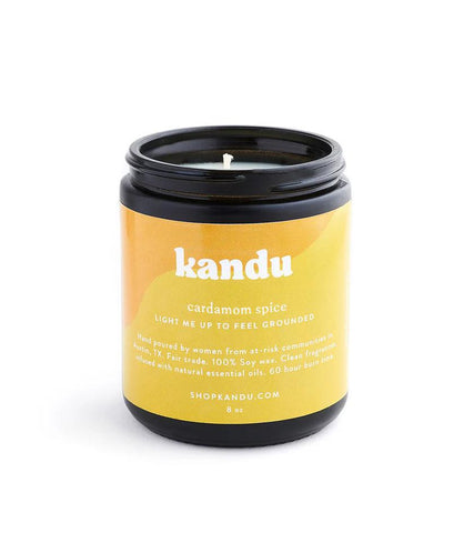 Kandu Candle | Cardamom Spice | 8oz.