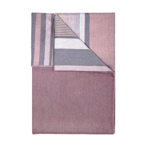 Alpaca Throw | White Cranberry