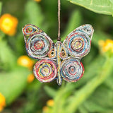 Upcycled Paper Ornament | Butterfly
