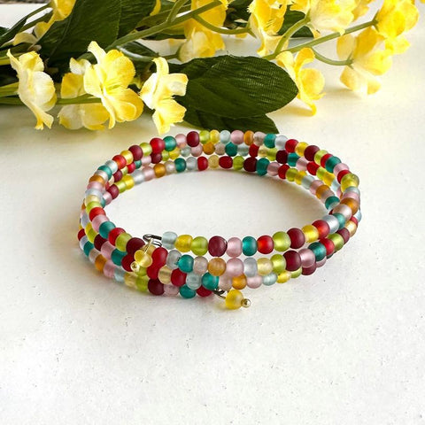 Kaleidoscope Spiral Bracelet