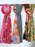 Patchwork Cotton Kantha Scarf